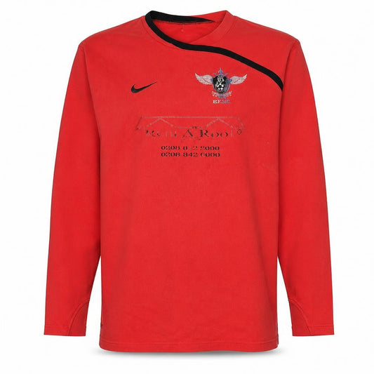 Mens UK Size XL Nike Red Football T-Shirt