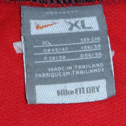 Mens UK Size XL Nike Red Football T-Shirt