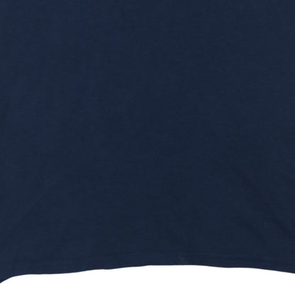 Under Armour Men's Navy Blue Camouflage Logo Cotton T-Shirt Size L