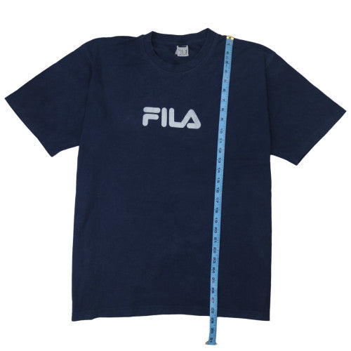 Mens UK Size XL FILA Blue  T-Shirt