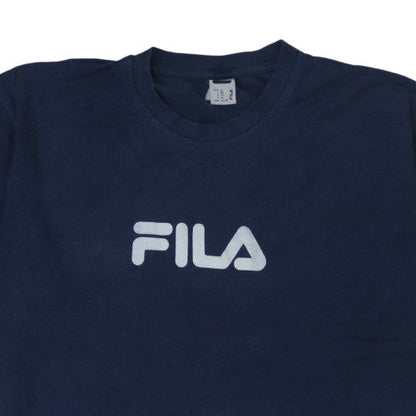 Mens UK Size XL FILA Blue  T-Shirt