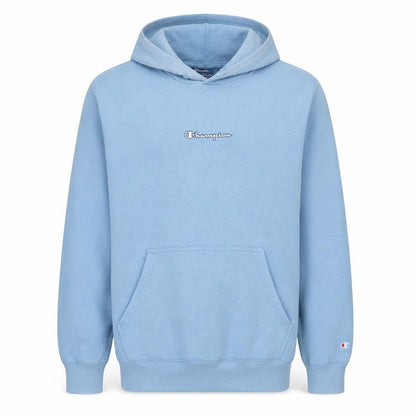 Mens UK Size XL Champion Blue Pullover Hoodie