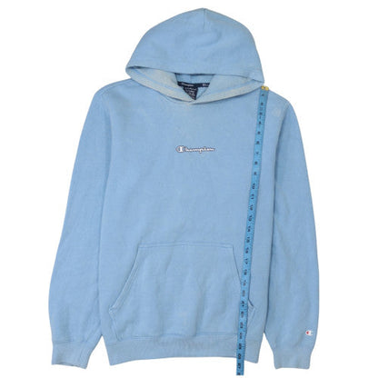 Mens UK Size XL Champion Blue Pullover Hoodie