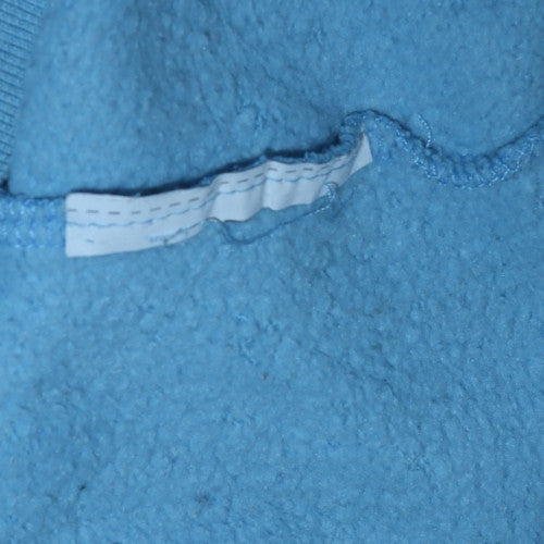 Mens UK Size XL Champion Blue Pullover Hoodie