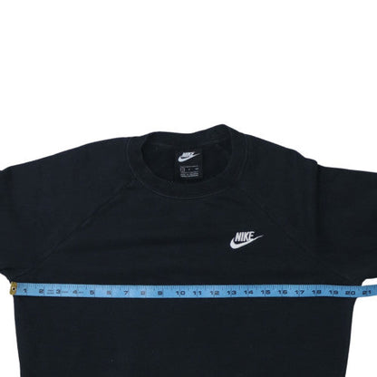 Womens UK Size S Nike Black Pullover Sweatshirt