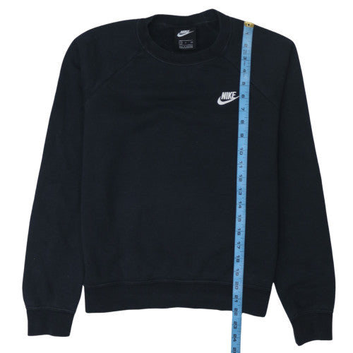 Womens UK Size S Nike Black Pullover Sweatshirt