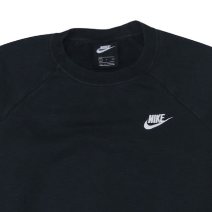 Womens UK Size S Nike Black Pullover Sweatshirt