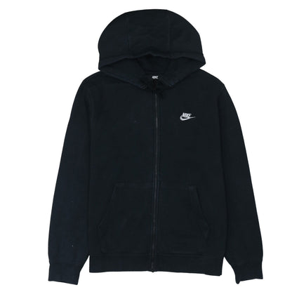 Mens UK Size M Nike Black Full Zip Hoodie