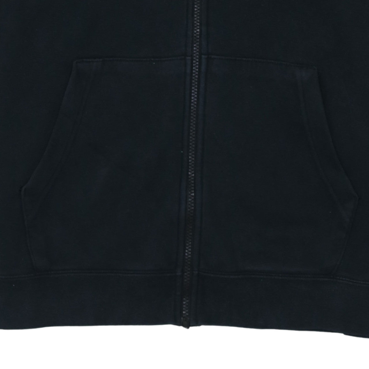 Mens UK Size M Nike Black Full Zip Hoodie