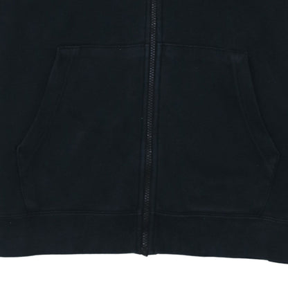 Mens UK Size M Nike Black Full Zip Hoodie