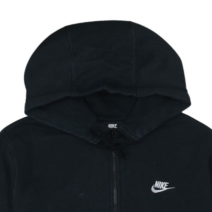 Mens UK Size M Nike Black Full Zip Hoodie