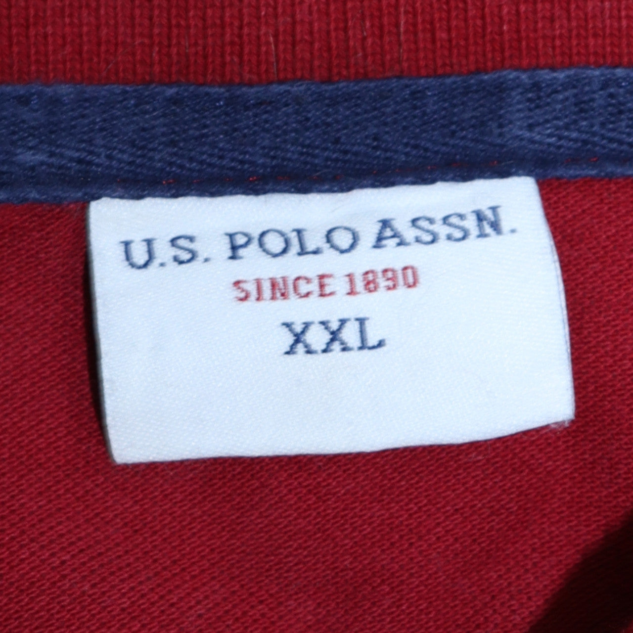 Mens UK Size 2XL U.S. Polo Assn. 100% Cotton Polo Shirt