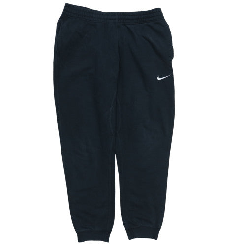 Mens UK Size L Nike Regular Fit Sweatpants Black Trousers