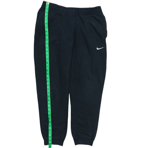 Mens UK Size L Nike Regular Fit Sweatpants Black Trousers