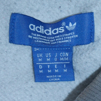 Mens UK Size M adidas Grey Pullover Sweatshirt