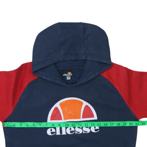 Boys UK Size 13-14 Years ellesse Multicoloured Pullover Hoodie