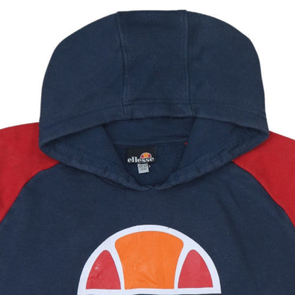 Boys UK Size 13-14 Years ellesse Multicoloured Pullover Hoodie