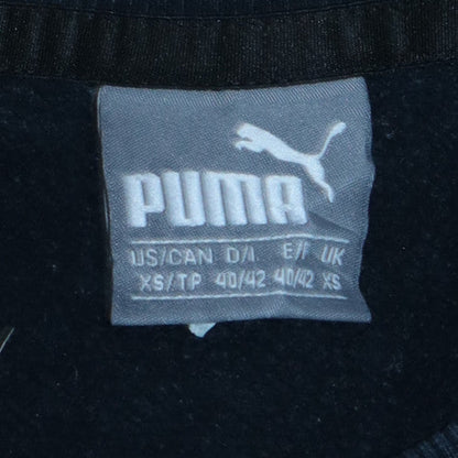 Womens UK Size XS PUMA Black Pullover Sweatshirt
