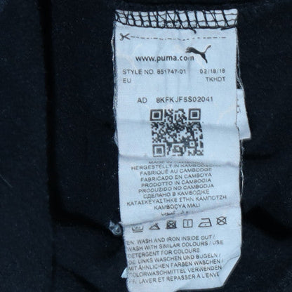 Womens UK Size XS PUMA Black Pullover Sweatshirt