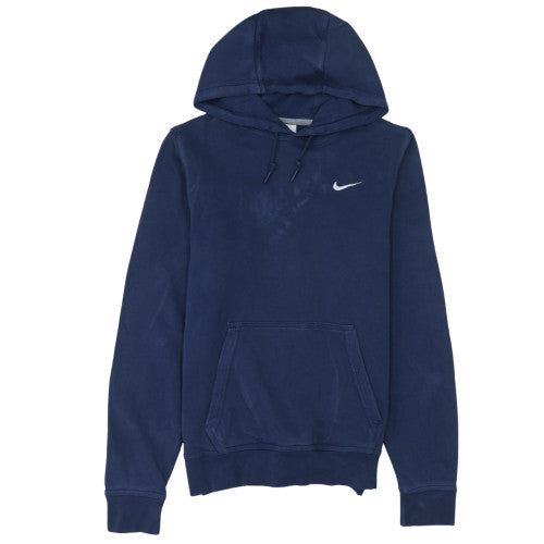 Mens UK Size S Nike Blue Pullover Hoodie