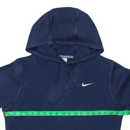 Mens UK Size S Nike Blue Pullover Hoodie