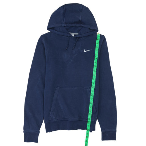 Mens UK Size S Nike Blue Pullover Hoodie
