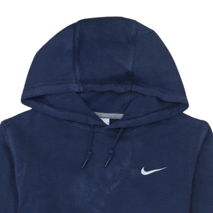 Mens UK Size S Nike Blue Pullover Hoodie