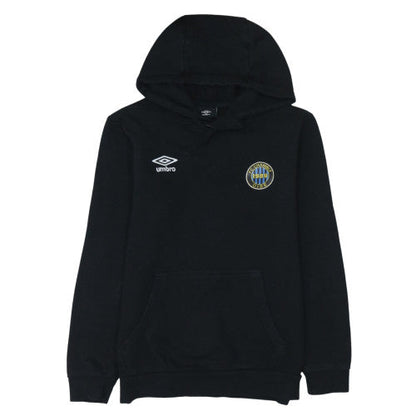 Mens UK Size M Umbro Black Pullover Hoodie