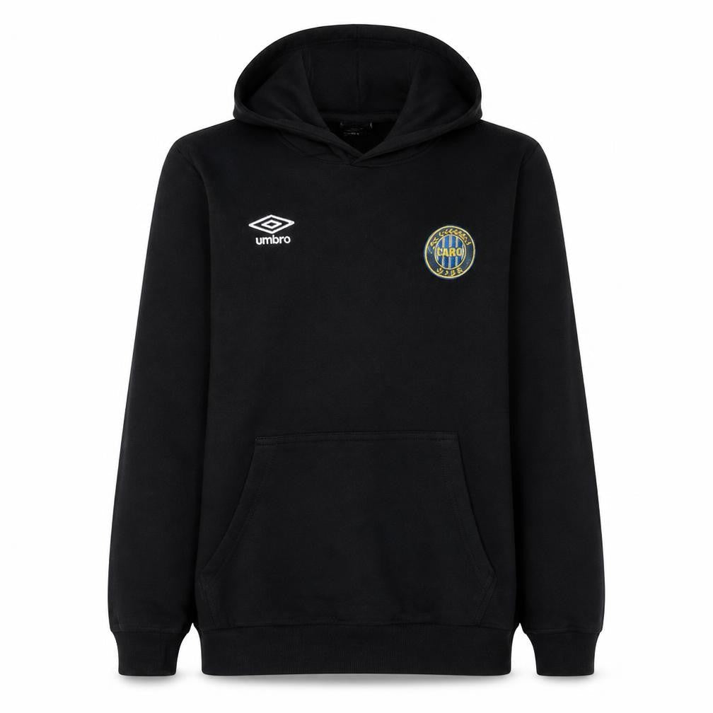 Mens UK Size M Umbro Black Pullover Hoodie