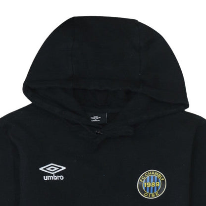 Mens UK Size M Umbro Black Pullover Hoodie