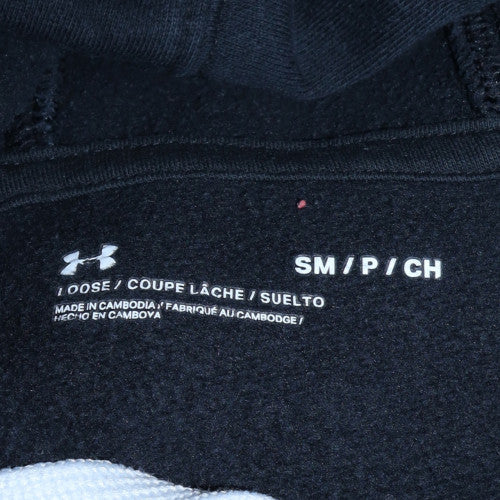 Womens UK Size S Under armour Black Pullover Hoodie