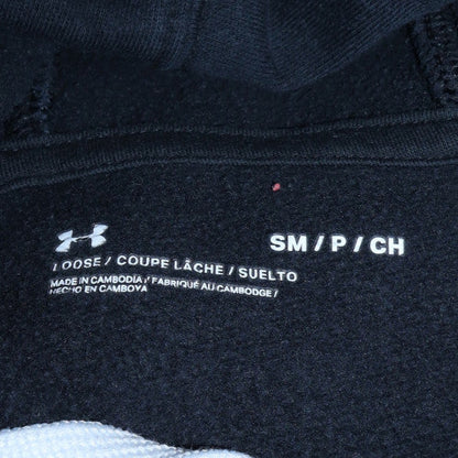 Womens UK Size S Under armour Black Pullover Hoodie