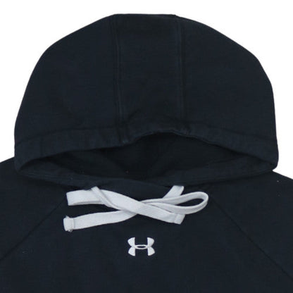Womens UK Size S Under armour Black Pullover Hoodie