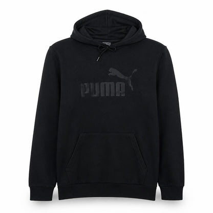 Mens UK Size L PUMA Black Pullover Hoodie