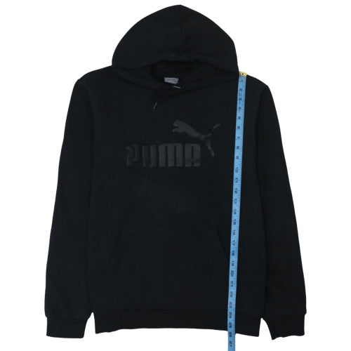 Mens UK Size L PUMA Black Pullover Hoodie