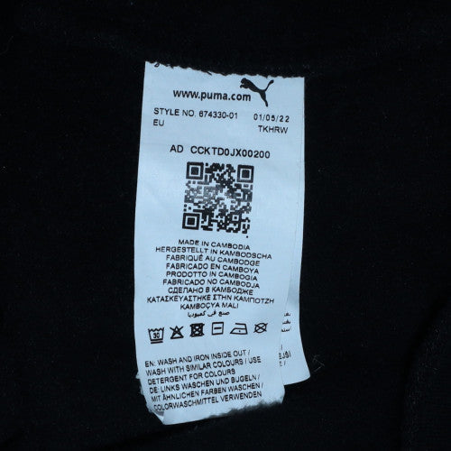 Mens UK Size L PUMA Black Pullover Hoodie