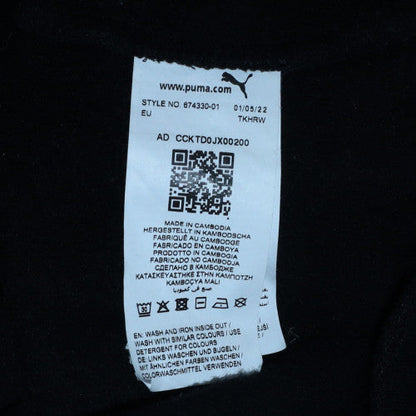 Mens UK Size L PUMA Black Pullover Hoodie