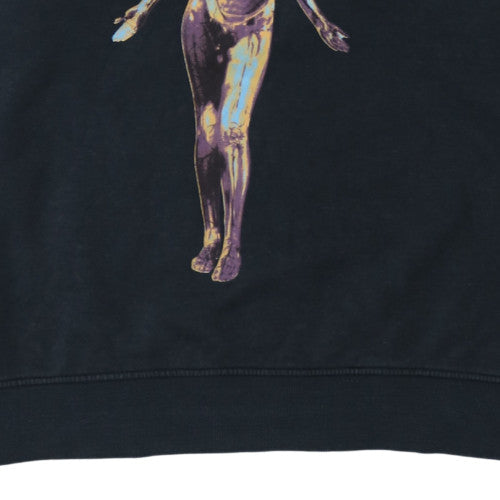 Womens UK Size L Nirvana Black Pullover Sweatshirt
