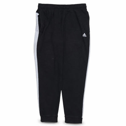 Adidas Men's Black XL Joggers with Elastic Waist and Logo