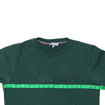 Mens UK Size L Moncler Green Pullover Sweatshirt