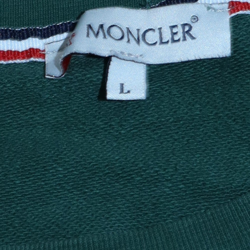 Mens UK Size L Moncler Green Pullover Sweatshirt