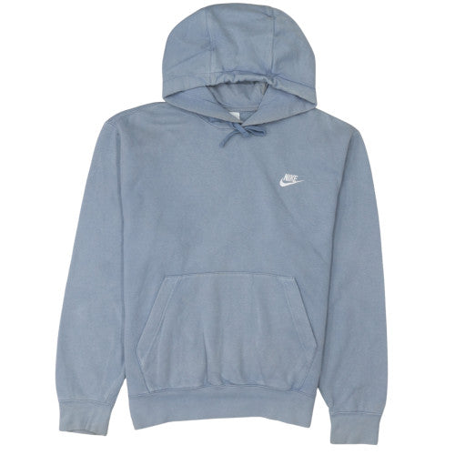 Womens UK Size M Nike Blue Pullover Hoodie