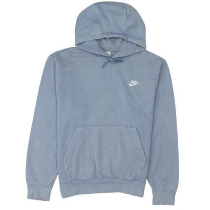 Womens UK Size M Nike Blue Pullover Hoodie