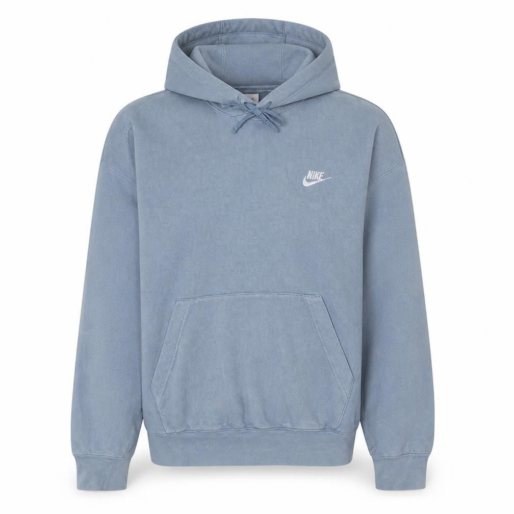 Womens UK Size M Nike Blue Pullover Hoodie