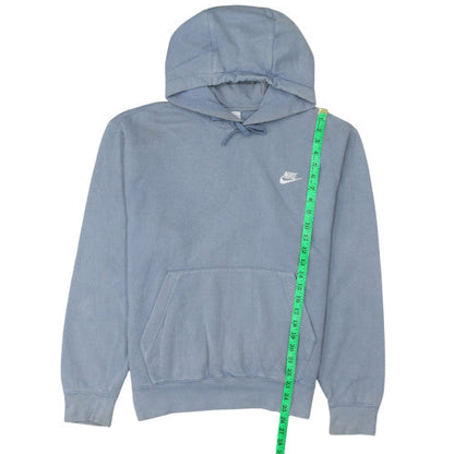 Womens UK Size M Nike Blue Pullover Hoodie