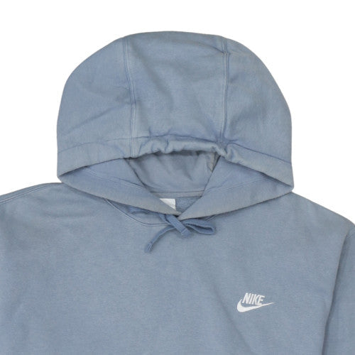 Womens UK Size M Nike Blue Pullover Hoodie