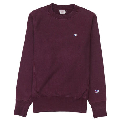 Womens UK Size S Champion Purple Pullover Sweatshirt