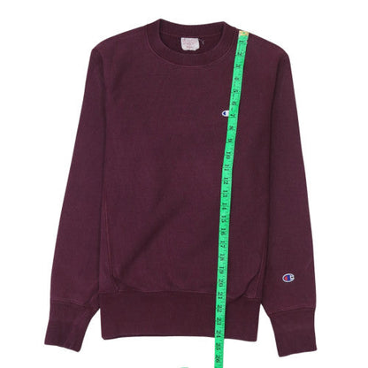 Womens UK Size S Champion Purple Pullover Sweatshirt