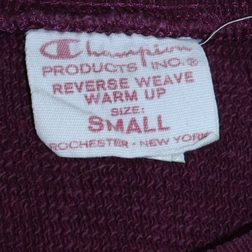 Womens UK Size S Champion Purple Pullover Sweatshirt