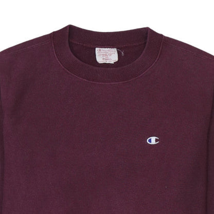 Womens UK Size S Champion Purple Pullover Sweatshirt